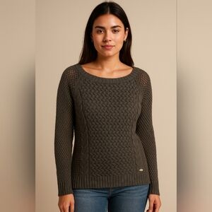 Guess Dark Gray Knit Sweater